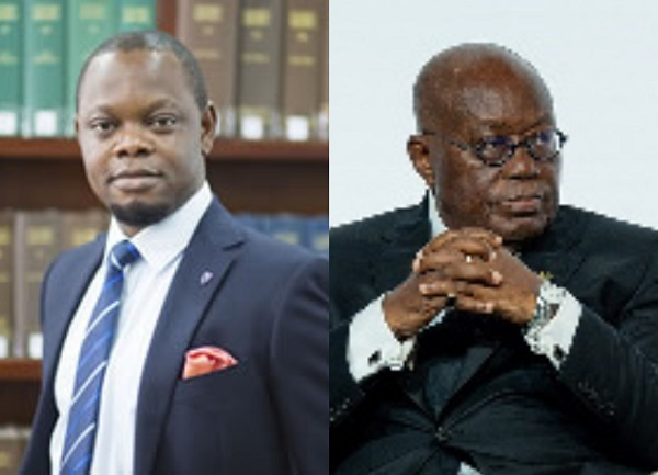 Justice Srem-Sai and Nana Akufo-Addo