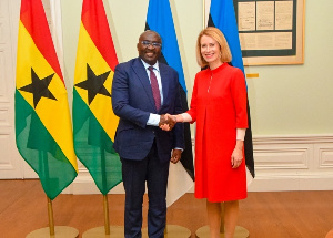 Dr. Mahamudu Bawumia and Ms Kaja Kallas