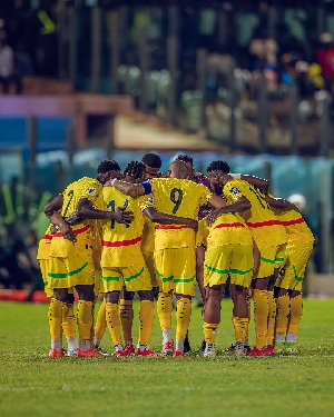 Ghana leads Group I after a 5-0 win against Chad