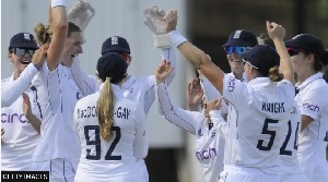 England's 286-run margin of victory is the third-largest in terms of runs in women's Test history