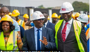 Dr. Bawumia expressed satisfaction and urged timely completion