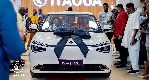 The vehicle features a 30-minute charging time and a 330-kilometer range
