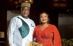 Empress Gifty and her husband