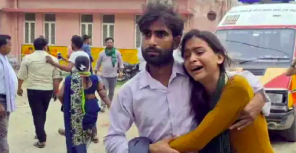 The victims, including a large number of women and some children, are still being identified