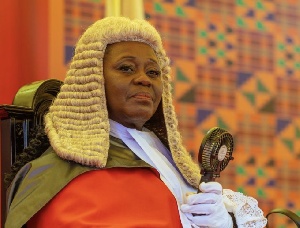 Chief Justice Gertrude Sackey Torkornoo.