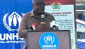 Tetteh Padi, Executive Secretary of the Ghana Refugee Board