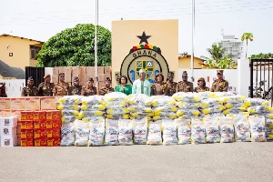 This gesture is part of the Minister’s efforts to help the Ghana Prisons Service