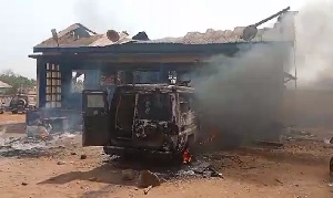 Ghana Police Service has restored calm in Ejura after a mob attacked the Ejura Police Station