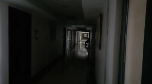 The employee was rescued by colleagues and security personnel