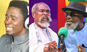 Evangelist Kwasi Awuah, Prophet Adom Kyei-Duah and Kumchacha