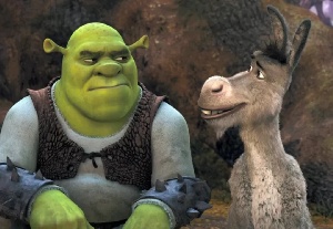 Shrek and Donkey