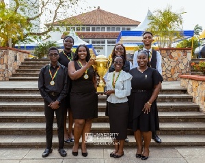 Pro-Vice-Chancellor Prof. Gordon Awandare encouraged them to sustain their winning streak