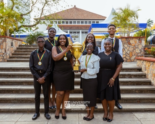 Pro-Vice-Chancellor Prof. Gordon Awandare encouraged them to sustain their winning streak