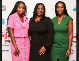 Anna Agyekum, Marsha De Cordova MP for Battersea, Victoria Agyekum co-founder on Point Property