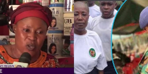 Lydia Wiafe has denied any connection to the viral photos