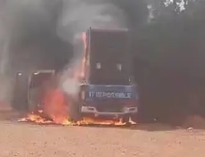The vehicle was on its way to Seketia