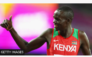 Kipyegon Bett won a bronze medal at the London 2017 World Championships