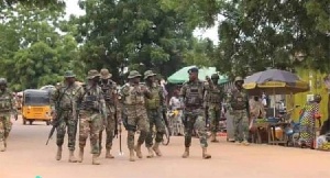 The military reportedly stormed the community in response to an earlier attack
