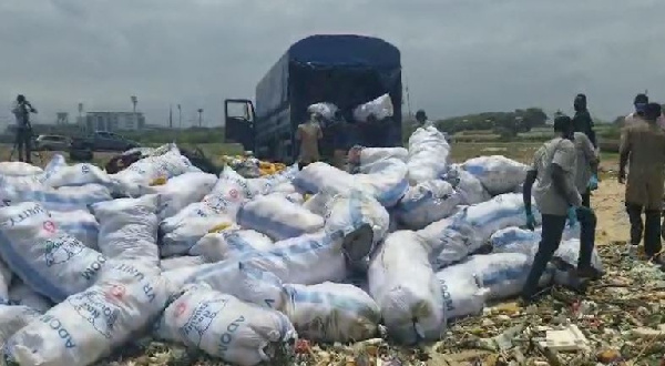 The substances were seized on the high seas