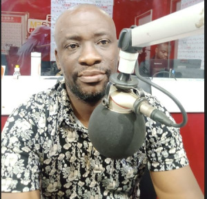 Takyi Addo, Head of Communication for Abossey Okai Spare Parts Dealers Association