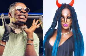 Shatta Wale and Wicked Queen J