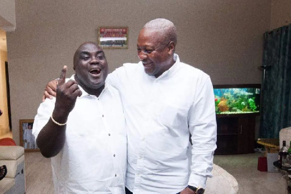 Julius Debrah, former Chief of Staff under Mahama's previous administration, will reprise his role