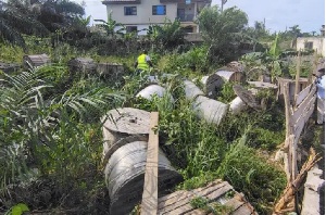 The items were found as part of an ongoing investigation into over 1,300 containers