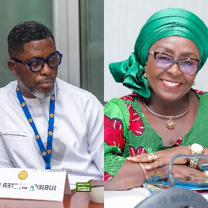 Kwame Aplus and Dzifa Gomashie