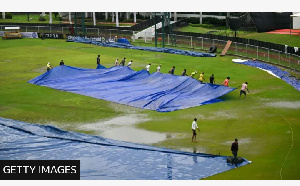 Persistent bad weather in Greater Noida meant Afghanistan's one-off Test with New Zealand