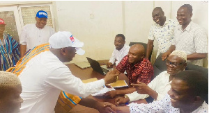 Mr. Mahama encouraged the people of Yendi to engage in door to door campaign