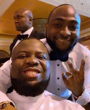 Hushpuppi with Davido