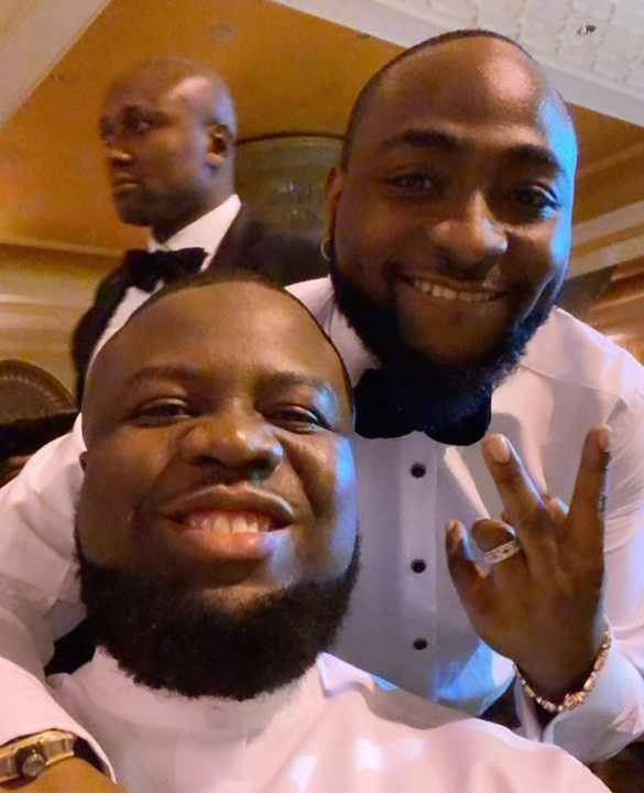 Hushpuppi with Davido