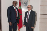 Herbert Mensah with Chakib Benmoussa