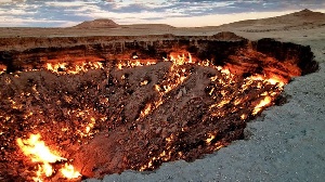 Fire rock
