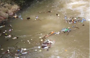 The pollution stems from open defecation and urination into water bodies