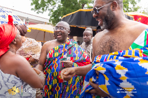 Dr, Mahamudu Bawumia and Dr. Mathew Opoku Prempeh