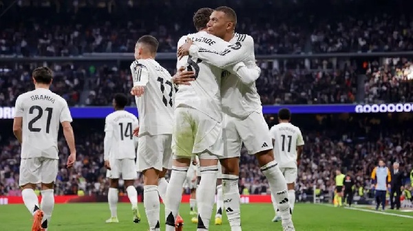 Kylian Mbappe and Federico Valverde shine as Real Madrid defeat Sevilla 4-2