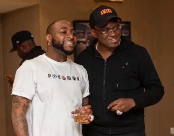 Davido and Pastor Tobi Adegboyega