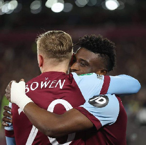 Mohammed Kudus and Jarrod Bowen