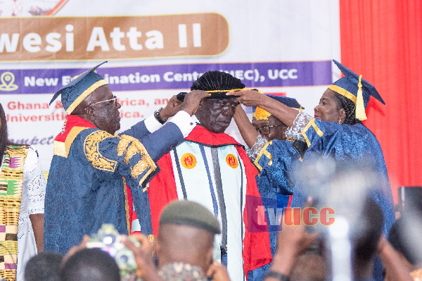Osabarimba becomes the 53rd individual to receive such an honour from the university