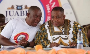 Board Chairman Dr. Appiagyei Dankawoso I & CEO Noble Augustine Awere Damoah