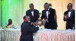 The tournament started on Friday 26th November with the ceremonial tee-off by Otumfuo Osei Tutu