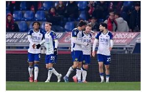 Verona secured a narrow win against Bologna