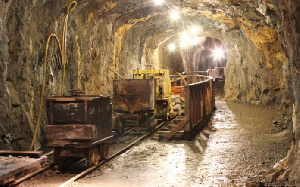An underground mine