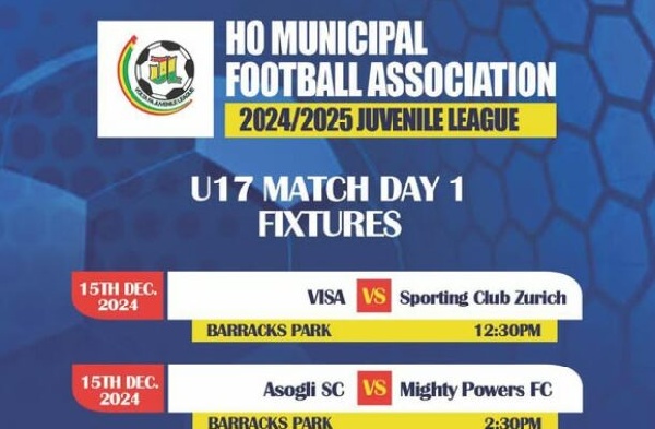 The Volta Regional Football Association’s Colts/Juvenile League officially kicks off today