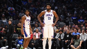 Tyrese Maxey and Joel Embiid combine for 60 points in big Christmas day win