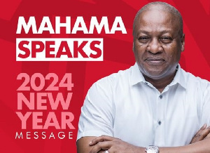 Flagbearer of the opposition NDC, John Dramani Mahama