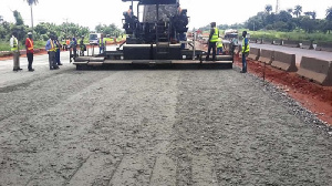 Ongoing road project