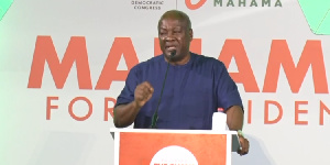 Former president, John Dramani Mahama