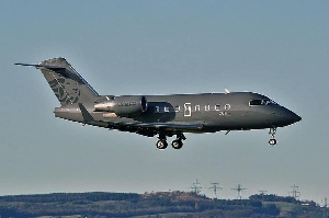 President Mahama traveled to Senegal and Gambia using the Dzata Jet